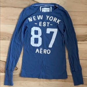 Blue Aeropostale Longsleeve
